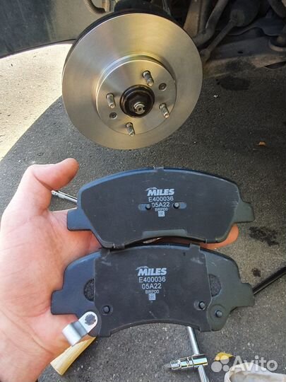 Тормозные колодки на hyundai solaris