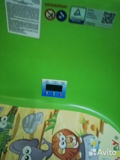 Ванночка для купания с горкой