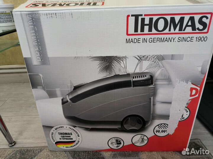 Моющий пылесос thomas twin tiger