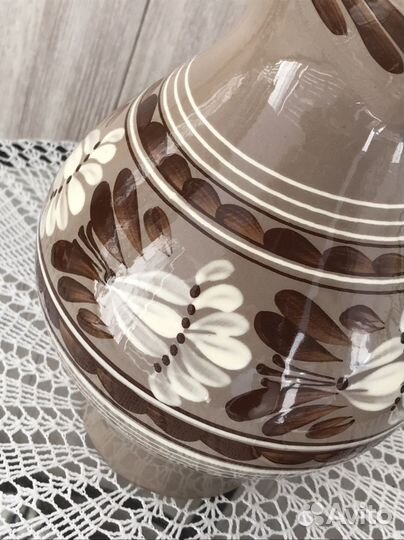 Глиняный кувшин СССР большой