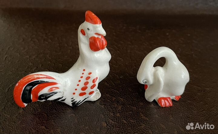 Статуэтки фарфоровые. Анималистика