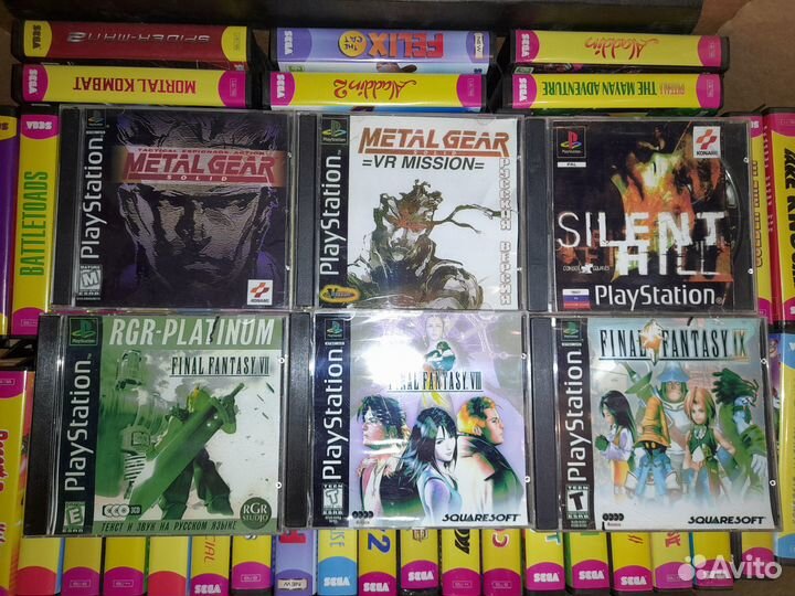Игры для PS1, часть 2. Авито доставка, почта