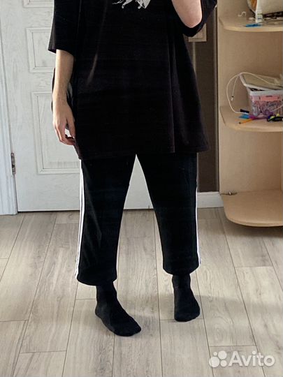 Штаны Adidas широкие как у Джузы