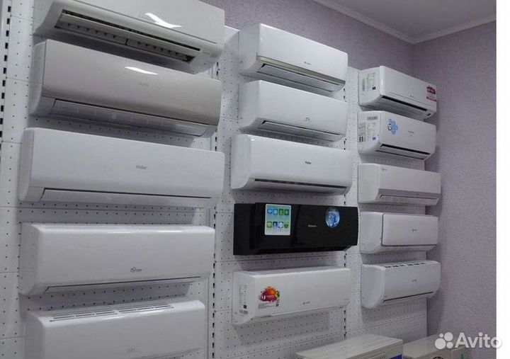 Сплит система с установкой