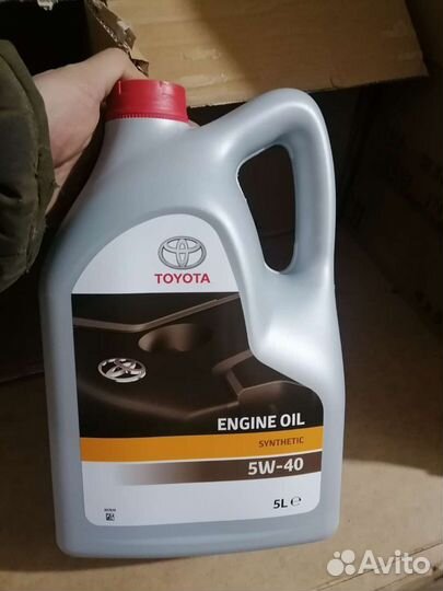Масло моторное Toyota 5w40