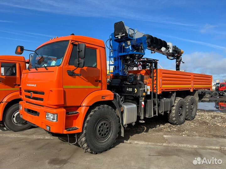 КамАЗ 43118-73094-50 с КМУ, 2023
