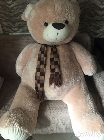 Плюшевый медведь 2 метра