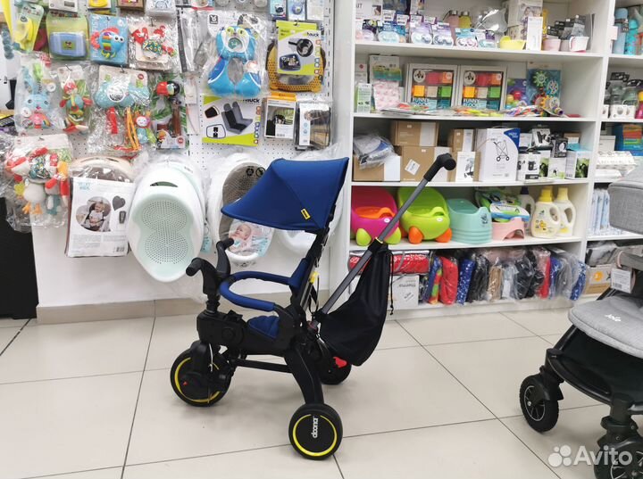 Складной велосипед Doona Liki Trike S3, Royal Blue