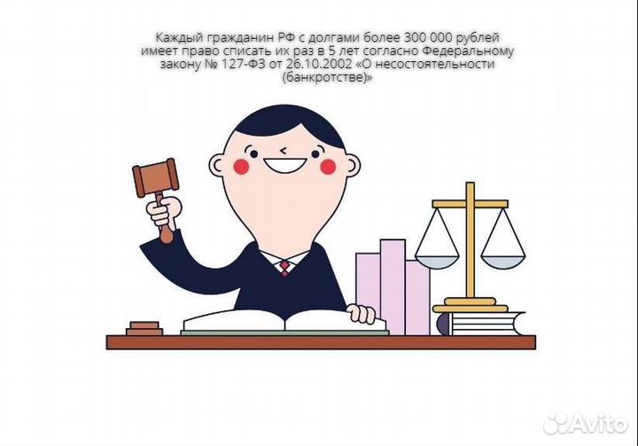 Списание кредитов и долгов по фз-127