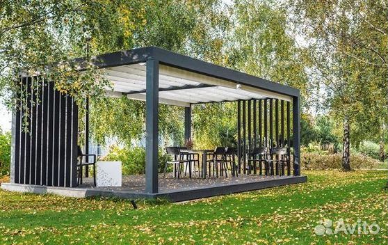 Мангальная зона лофт 6х10