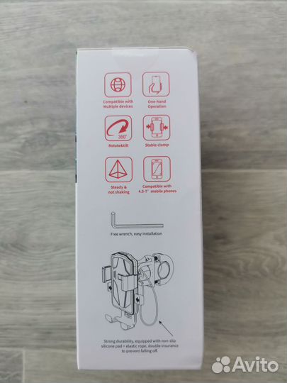 Держатель телефона велосипед, мотоцикл Hoco CA73