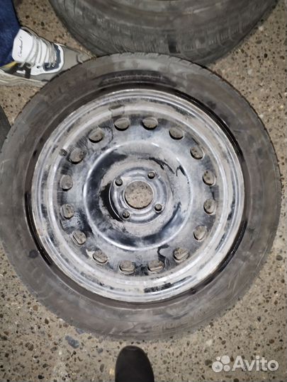 Колеса зимние в сборе на пежо ситроен р16