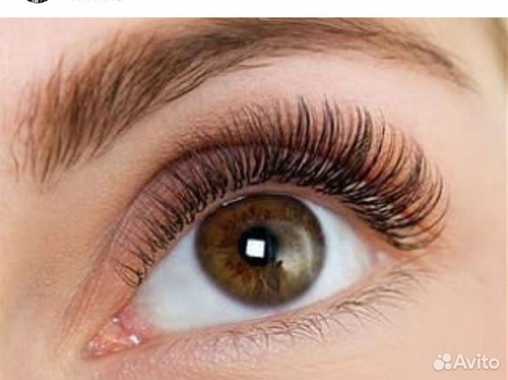 Наращивание ресниц модель