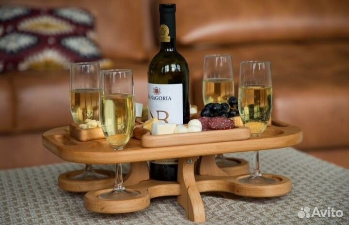 Винный столик из дуба / Пивница /Пивной столик