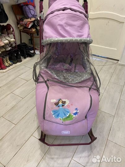 Коляска санки