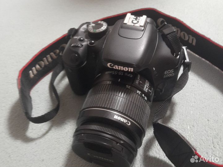 Canon EOS 600d 18-55