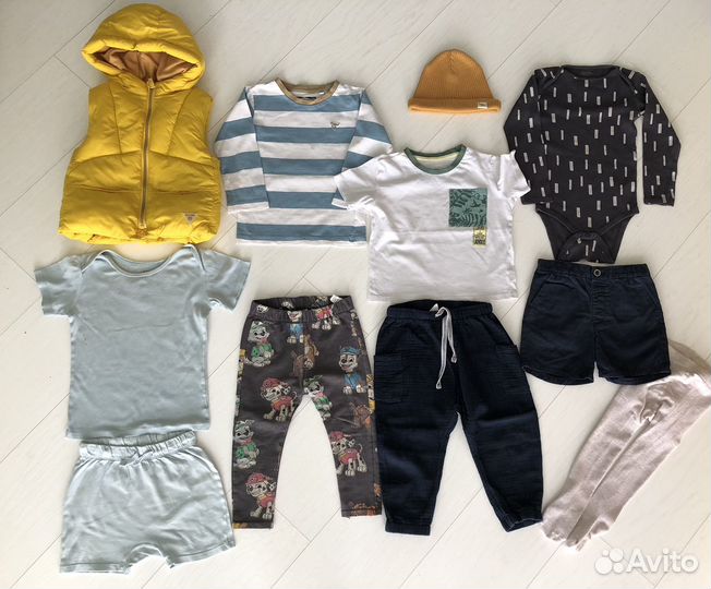 Пакет детской одежды 92 zara