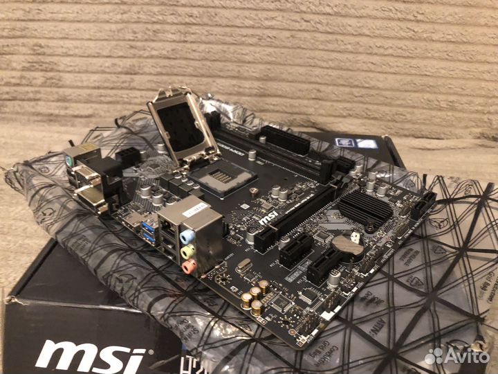 Материнская плата MSI h310m pro-vdh plus