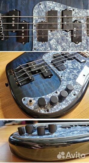 Pbass Precision с тремя сплитами (бас гитара)