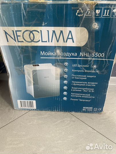 Увлажнитель -мойка воздуха neoclima