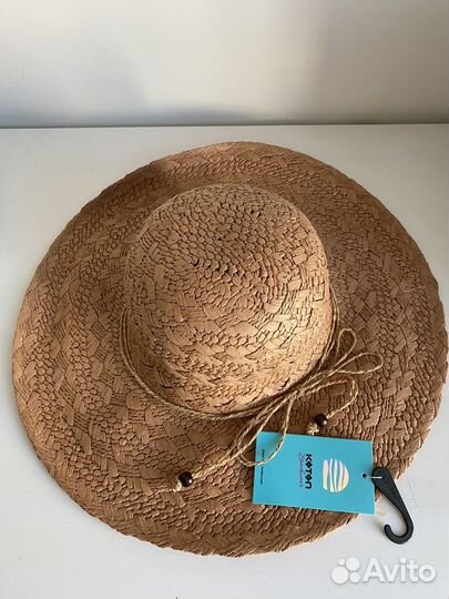 Шляпа женская летняя, соломенная
