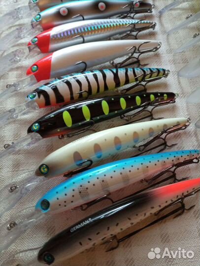 German Bandit 120F воблеры для троллинга