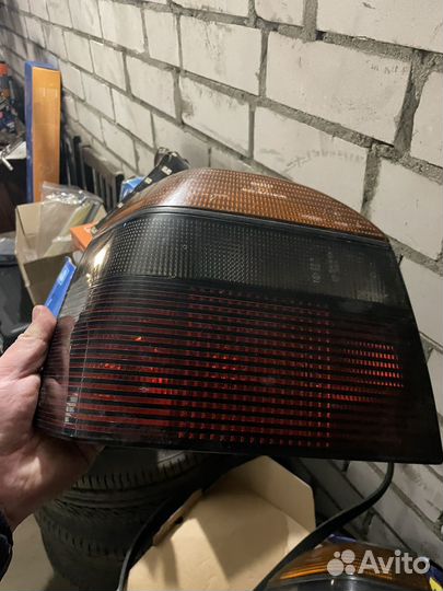 Задние фонари golf 3 Hella black