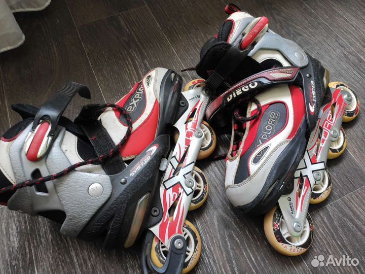 Ролики (роликовые коньки) раздвижные и обычные