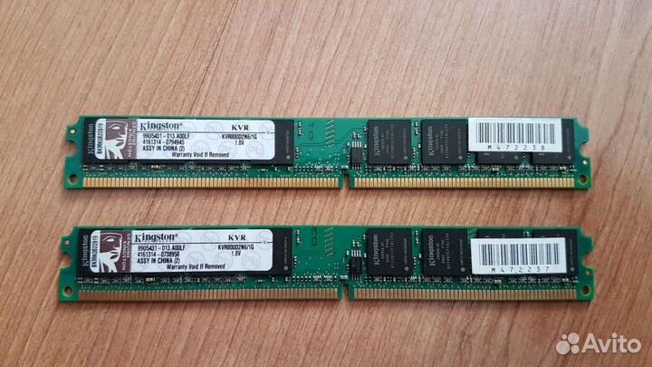 Оперативная память Kingston DDR2, 1 Gb