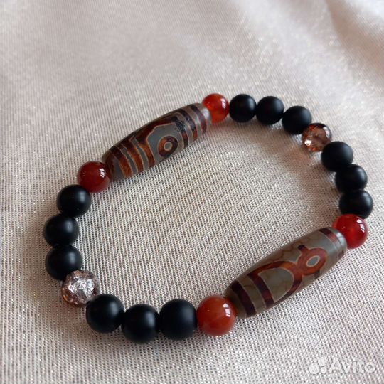 Браслет Денежный с дзи