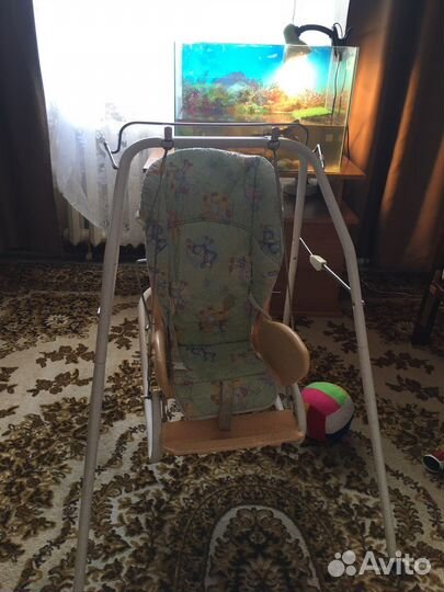 Стол-качеля детская