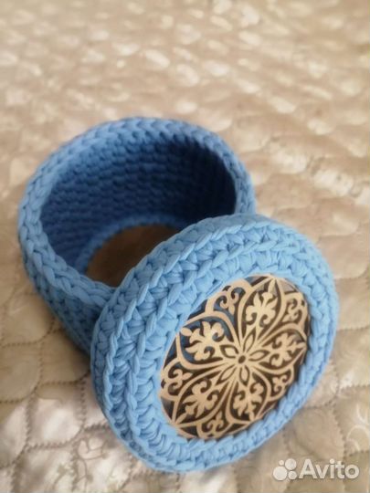 Вязание из трикотажной пряжи