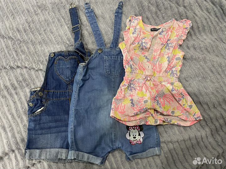 Пакет вещей на девочку