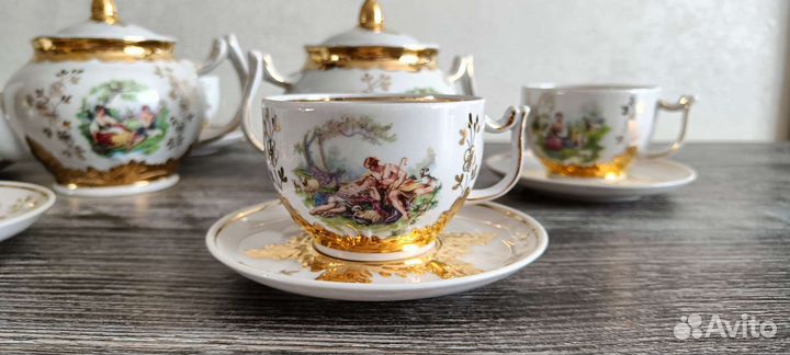 Чайный сервиз фарфор Фабрик Гарднеръ в Вербилка