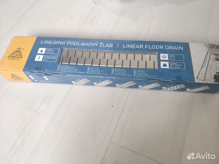 Душевой трап MCH Medium 650 Чехия