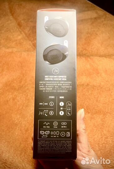 Беспроводные наушники JBL Tune 125TWS Black