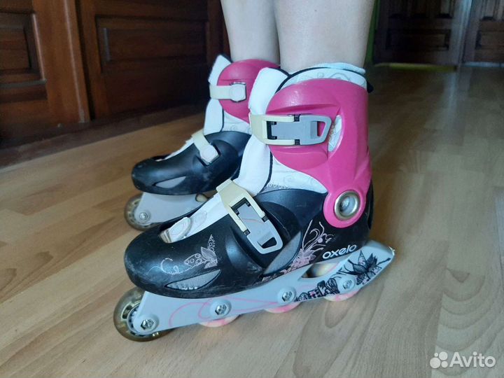 Детские ролики и защита 34-36 р-ры