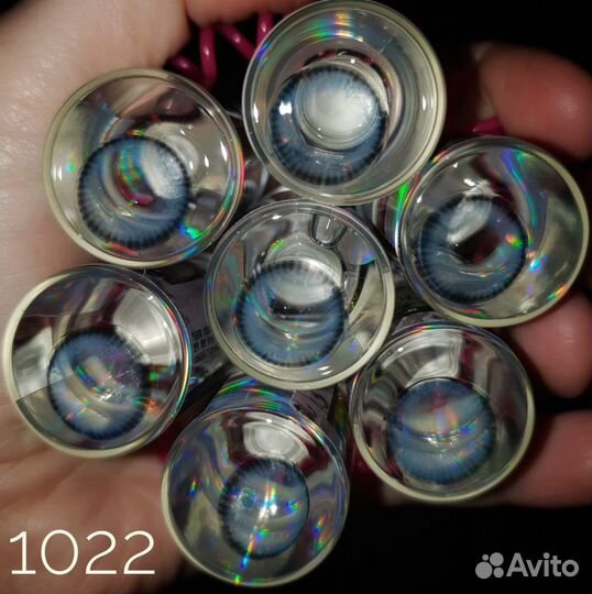 Цветные контактные линзы для глаз