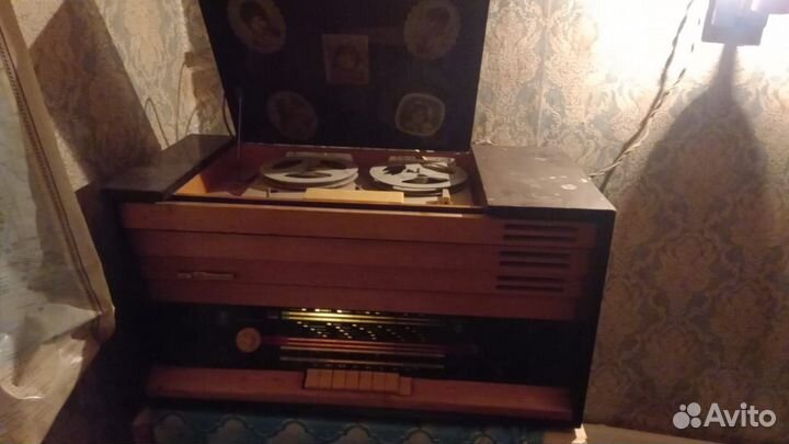 Радиола СССР ламповая