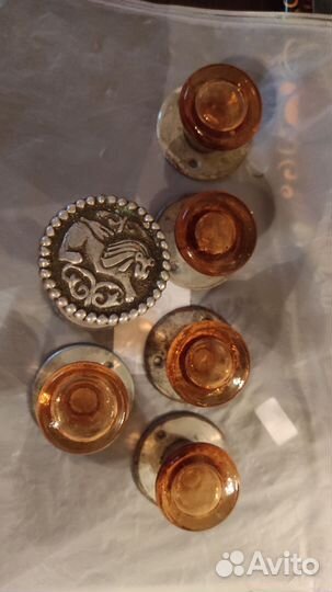 Стеклянные дверные ручки СССР