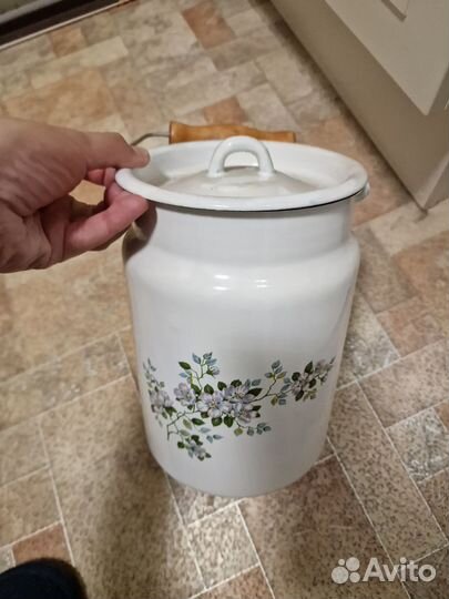 Бидон эмалированный