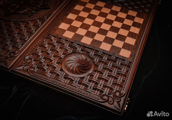 Нарды ручной работы