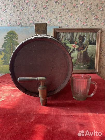 Бочёнок СССР деревянный