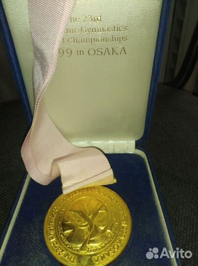 Золотая медаль орегинал