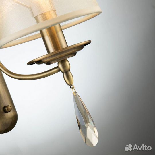 Бра в спальню арт-деко 1 лампа Е14 с пультом