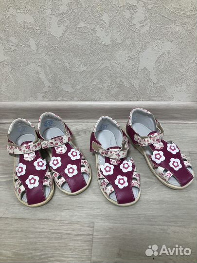 Сандали для девочки новые