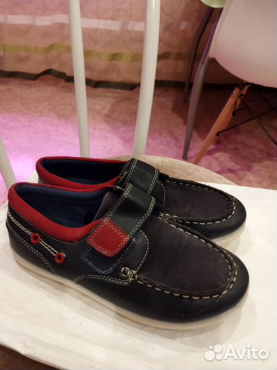 Топсайдеры детские 35 размер,22.5 по стельке