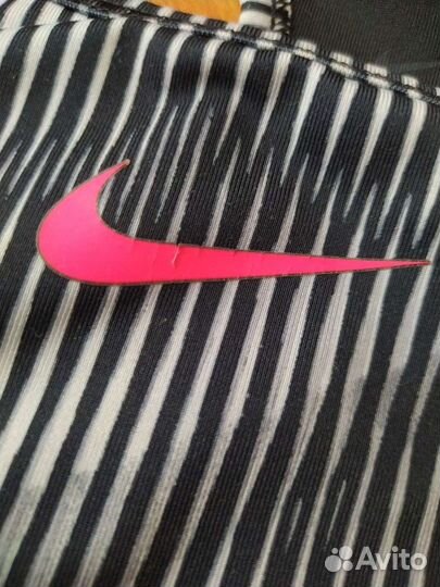 Спортивный топ бра nike 12-13л