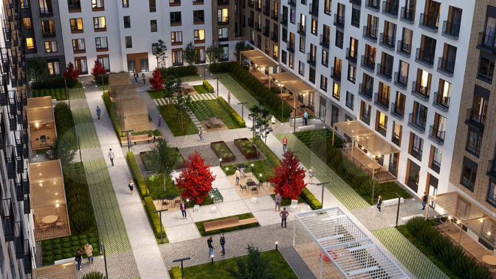 2-к. квартира, 83,6 м², 1/6 эт.