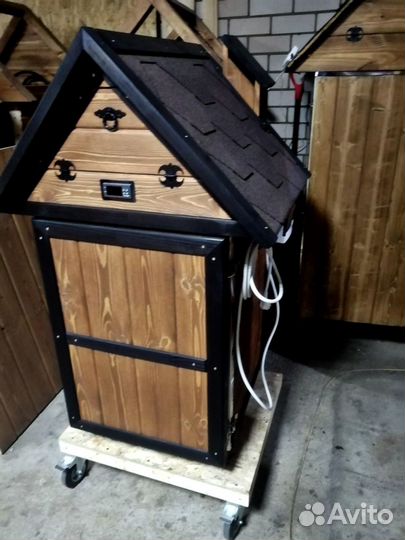 Коптильня с гидрозатвором